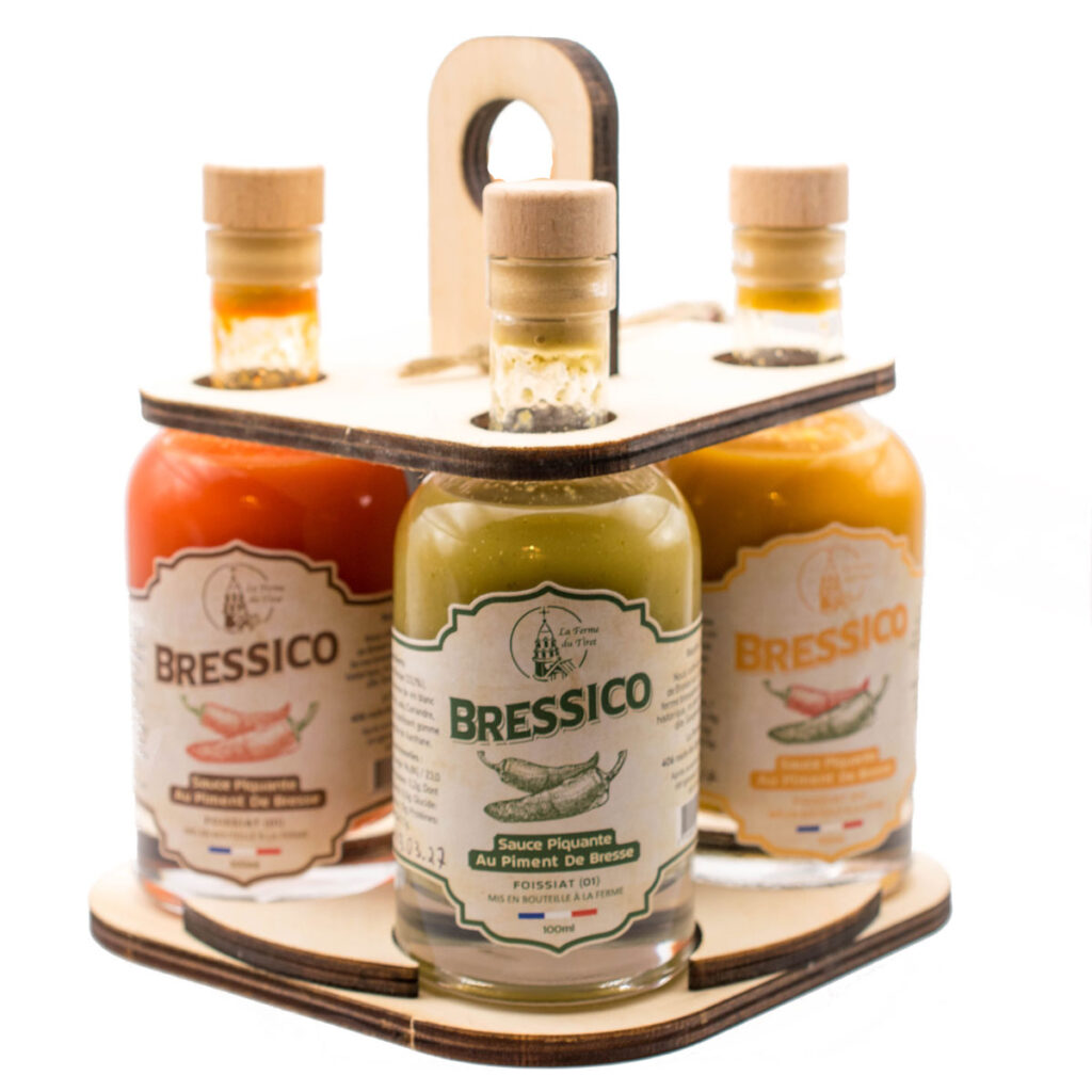 pack 4 bouteilles bressico