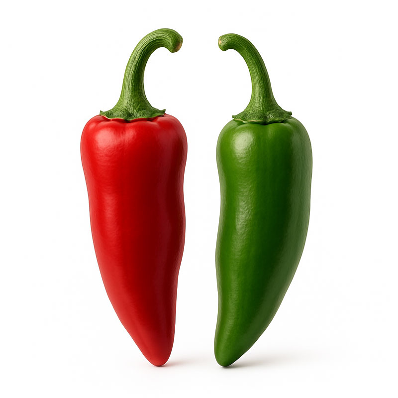 piment de bresse gros plan