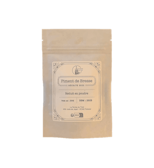 poudre de piment de bresse arriere